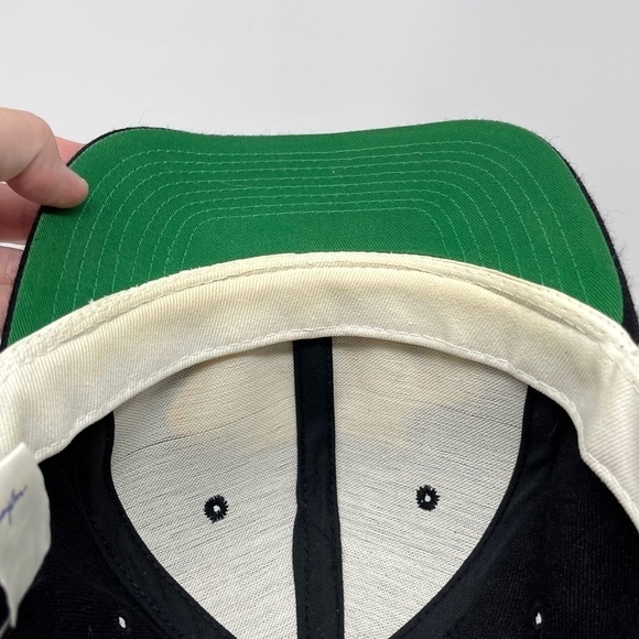 Vintage Sports Specialities Pittsburgh Steelers Snapback Hat Script Wool - Picture 6 of 10